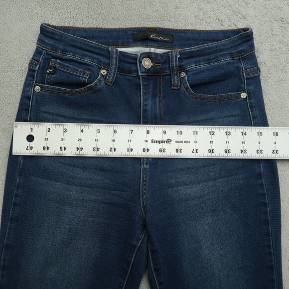 KanCan Jeans Junior's Size 5/26 Blue High-Rise Skinny Denim 28.5" Inseam Stretch - Picture 7 of 16